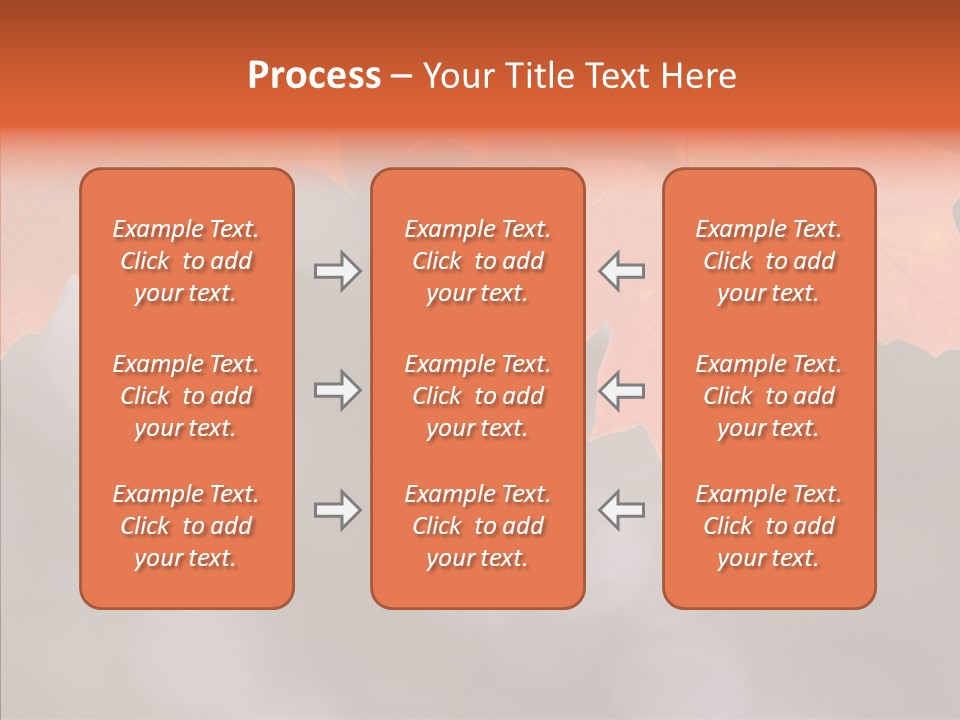 Autumn Light Nature PowerPoint Template