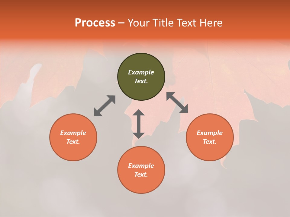 Autumn Light Nature PowerPoint Template