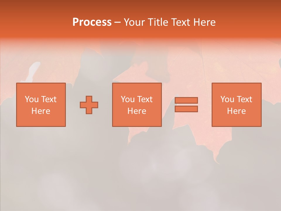 Autumn Light Nature PowerPoint Template