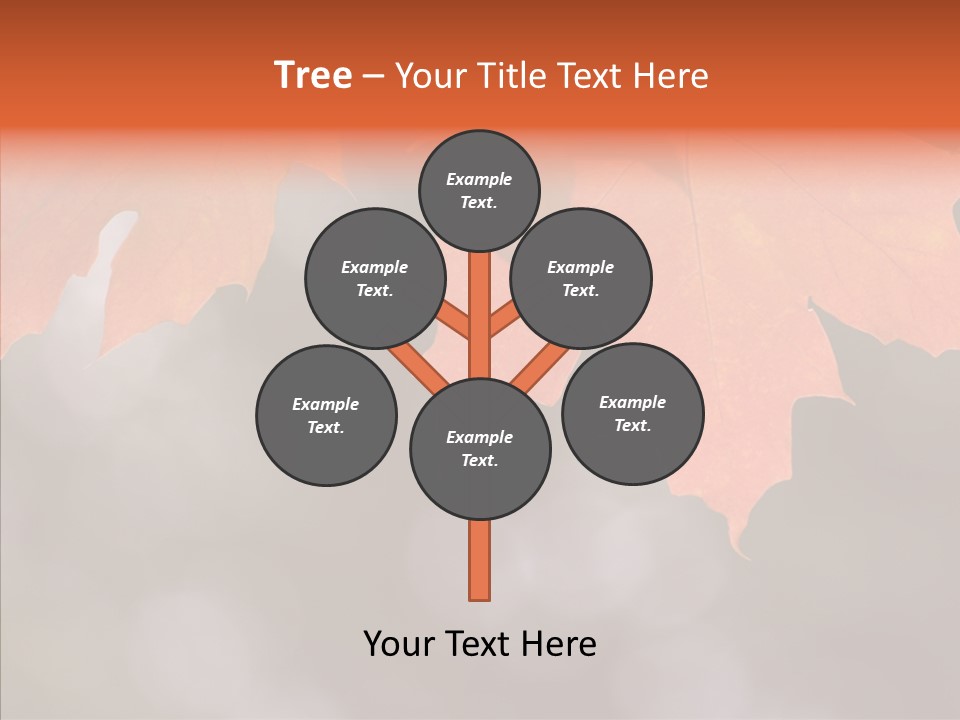 Autumn Light Nature PowerPoint Template