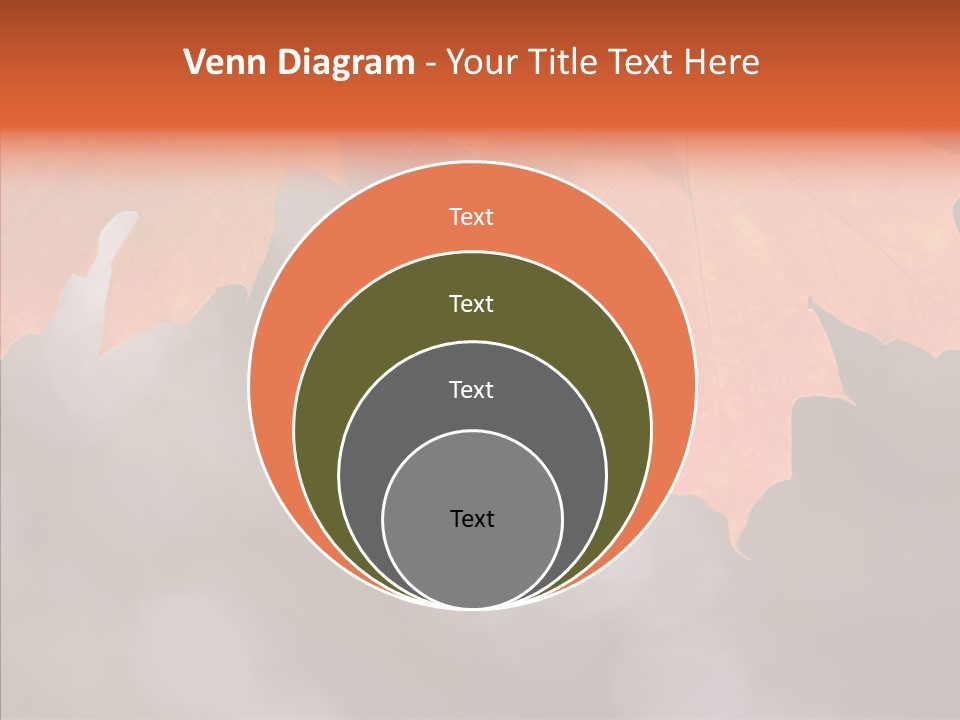 Autumn Light Nature PowerPoint Template