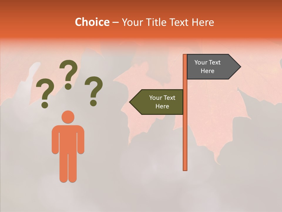 Autumn Light Nature PowerPoint Template