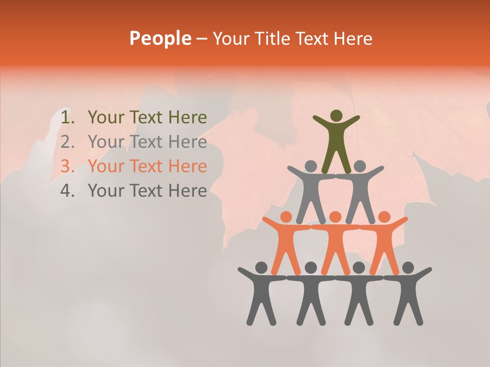 Autumn Light Nature PowerPoint Template