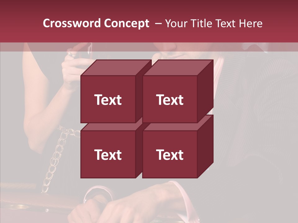 Poker Smiling Friends PowerPoint Template