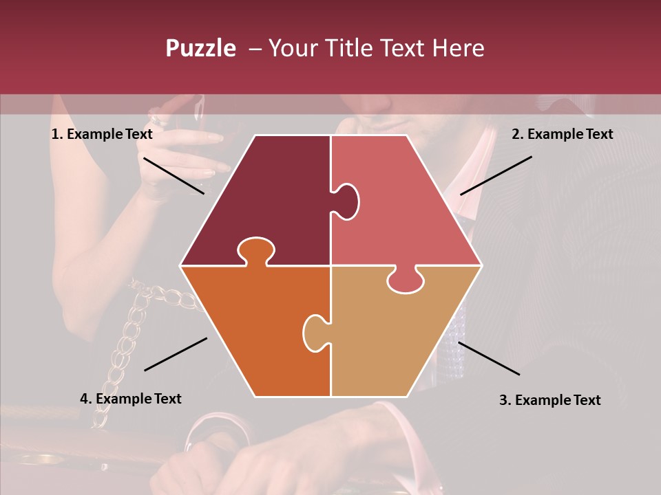 Poker Smiling Friends PowerPoint Template