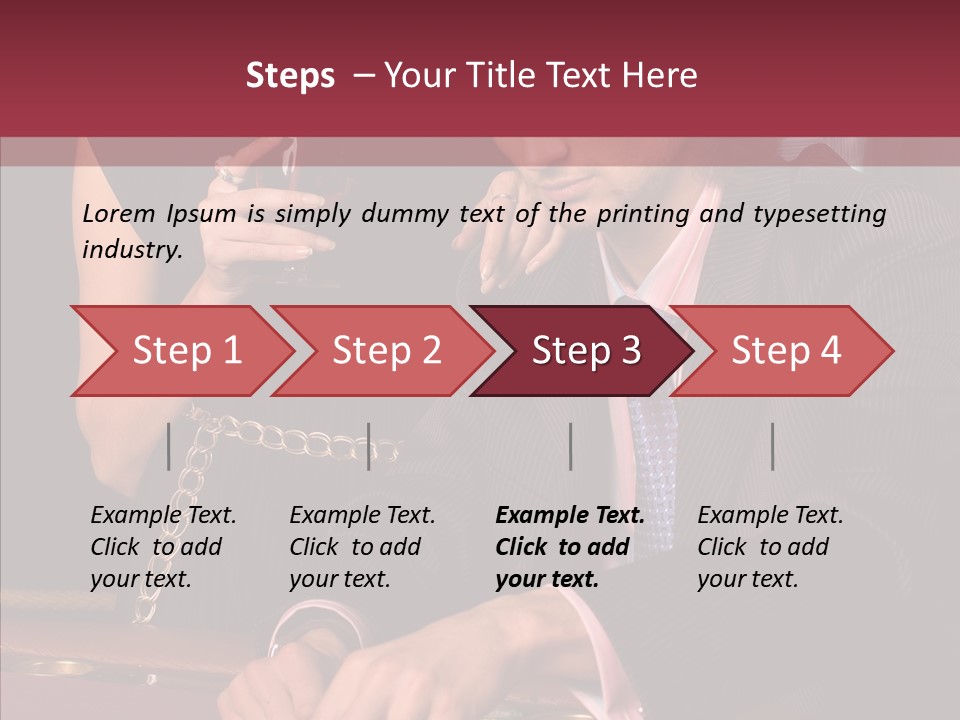 Poker Smiling Friends PowerPoint Template