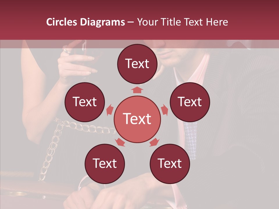 Poker Smiling Friends PowerPoint Template