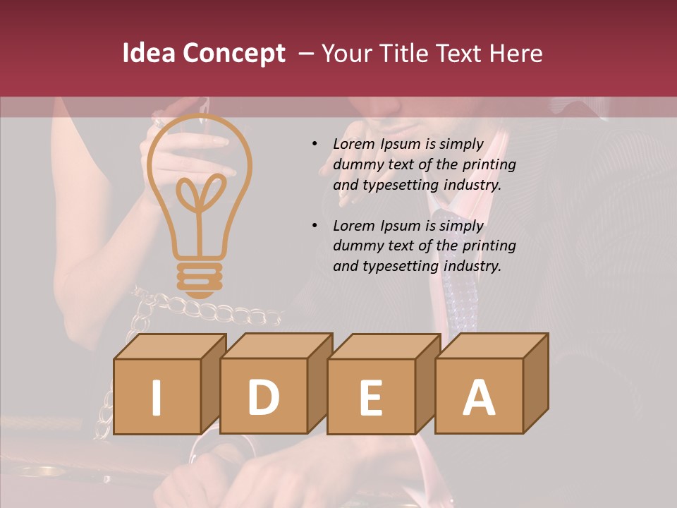 Poker Smiling Friends PowerPoint Template