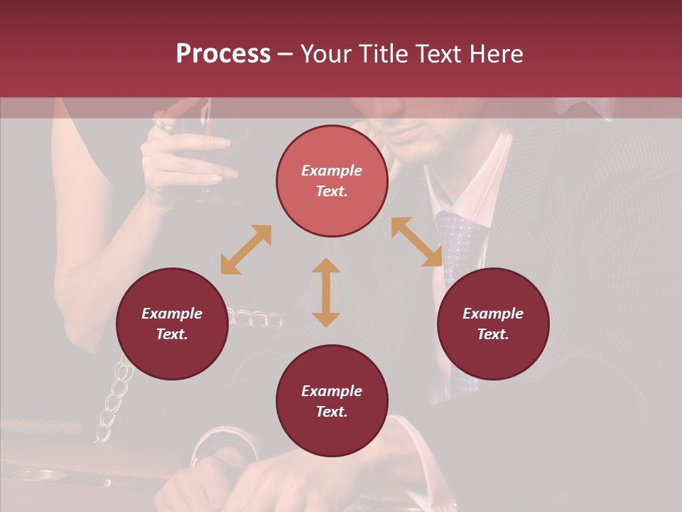 Poker Smiling Friends PowerPoint Template