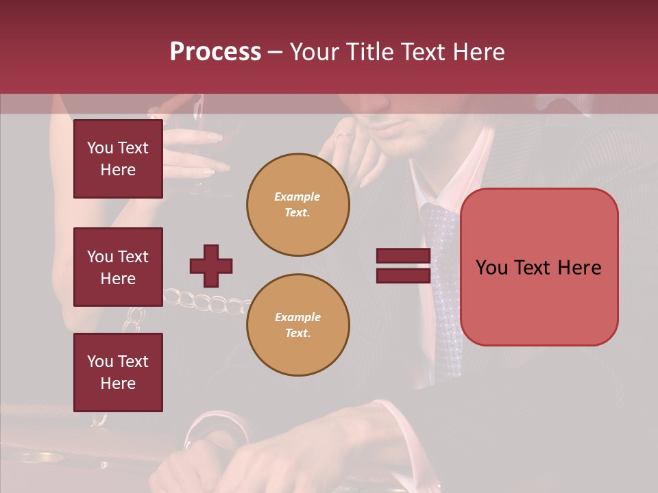 Poker Smiling Friends PowerPoint Template
