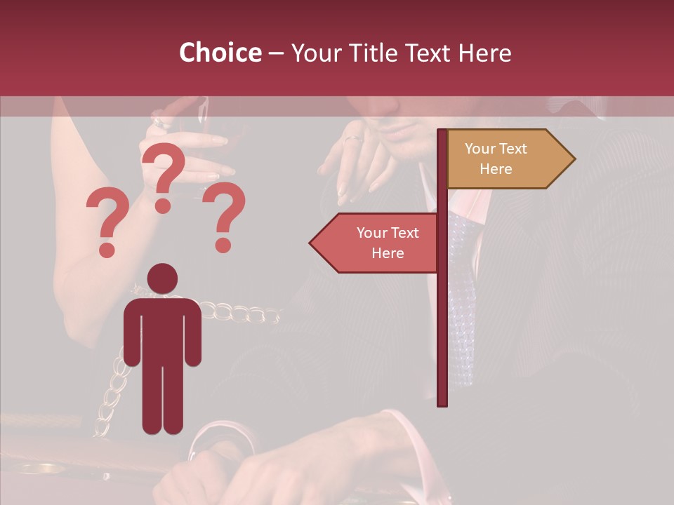 Poker Smiling Friends PowerPoint Template