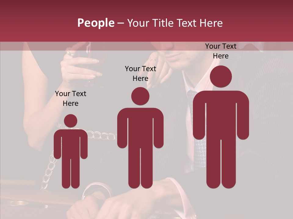 Poker Smiling Friends PowerPoint Template