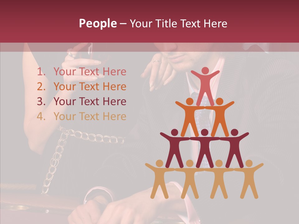 Poker Smiling Friends PowerPoint Template