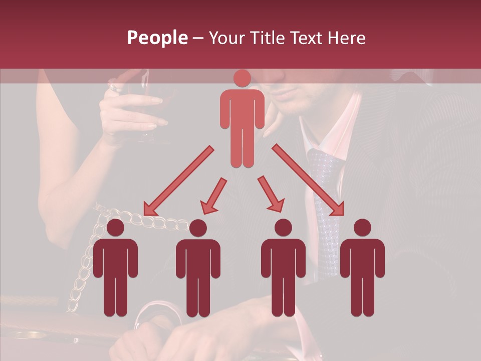 Poker Smiling Friends PowerPoint Template