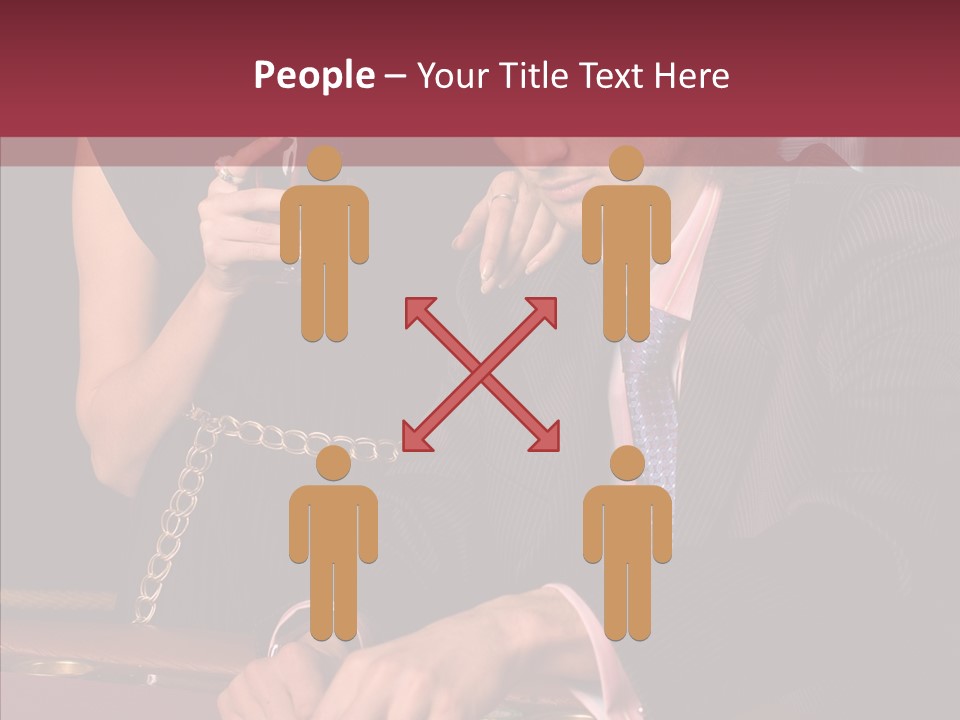 Poker Smiling Friends PowerPoint Template