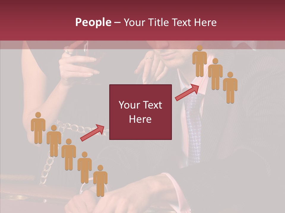 Poker Smiling Friends PowerPoint Template