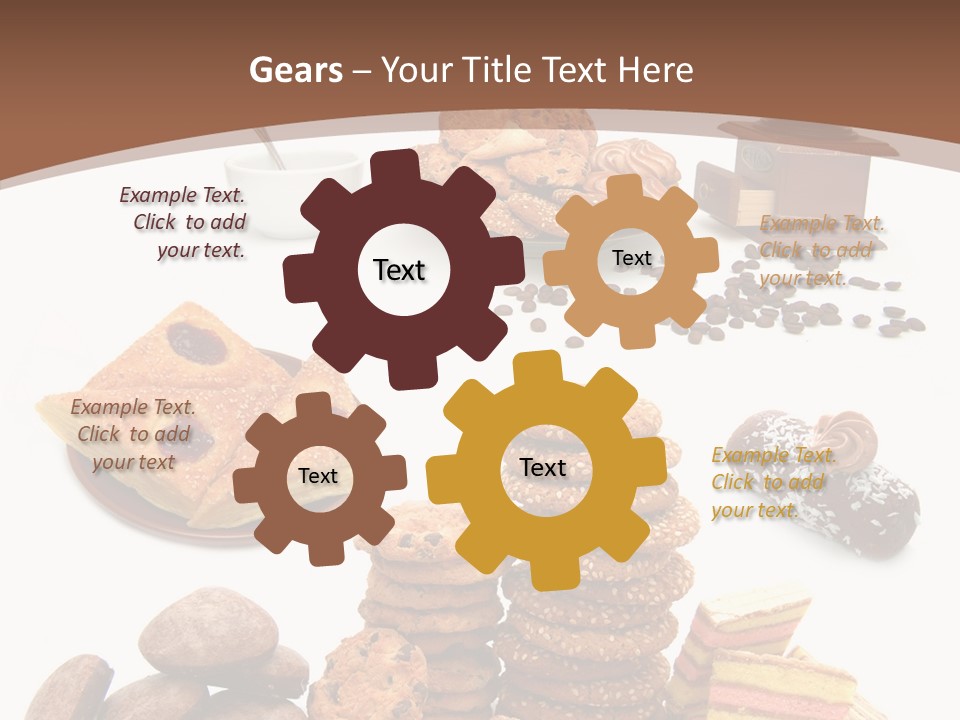 Warm Scattering Burn PowerPoint Template