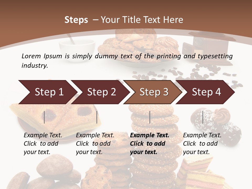 Warm Scattering Burn PowerPoint Template
