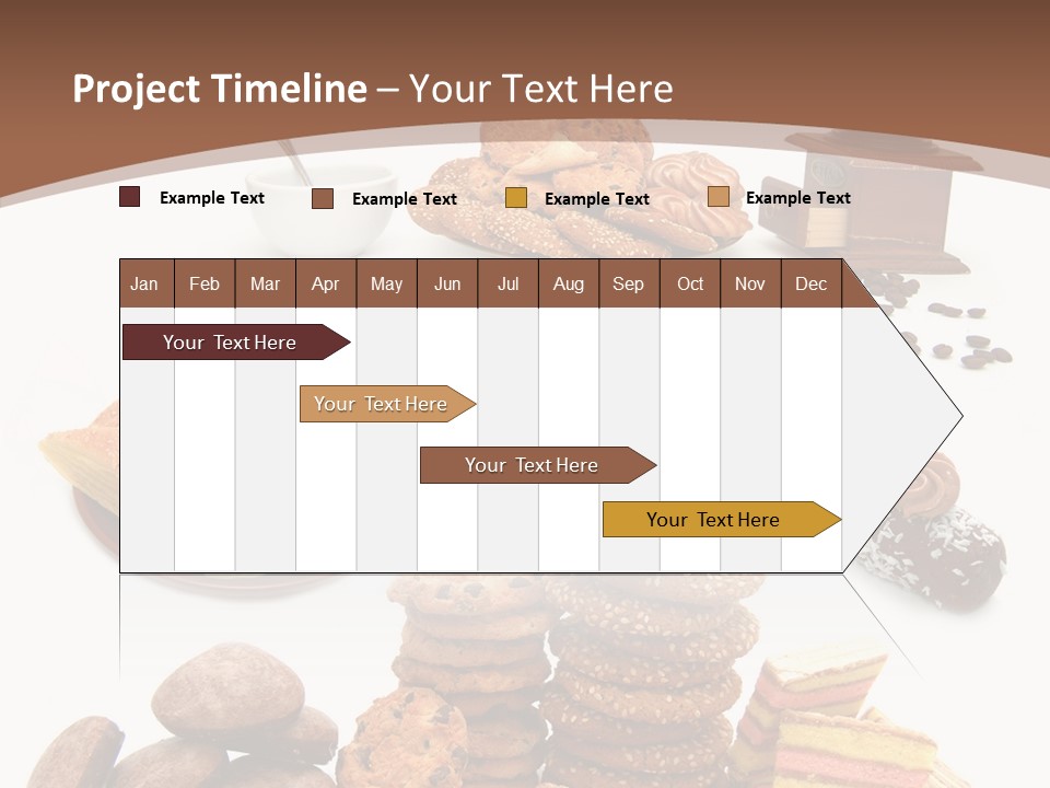 Warm Scattering Burn PowerPoint Template