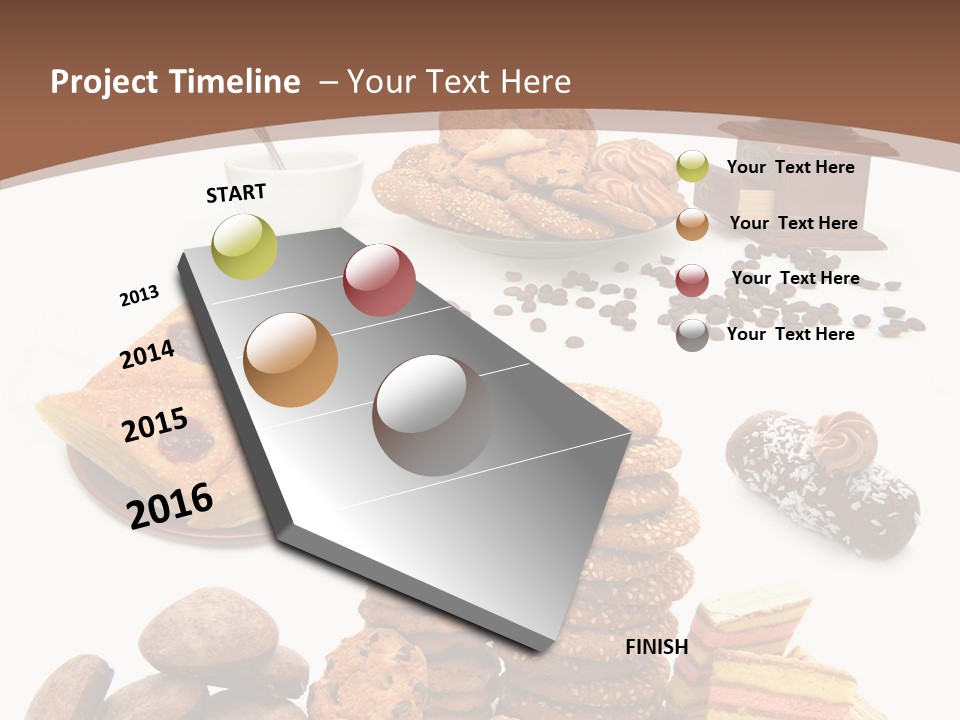 Warm Scattering Burn PowerPoint Template