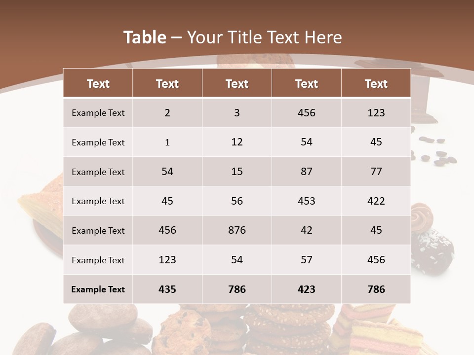 Warm Scattering Burn PowerPoint Template
