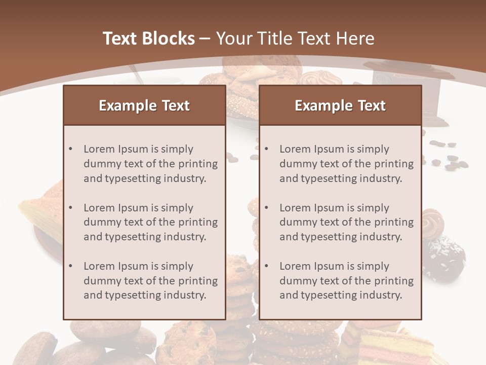 Warm Scattering Burn PowerPoint Template