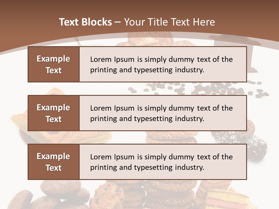 Warm Scattering Burn PowerPoint Template