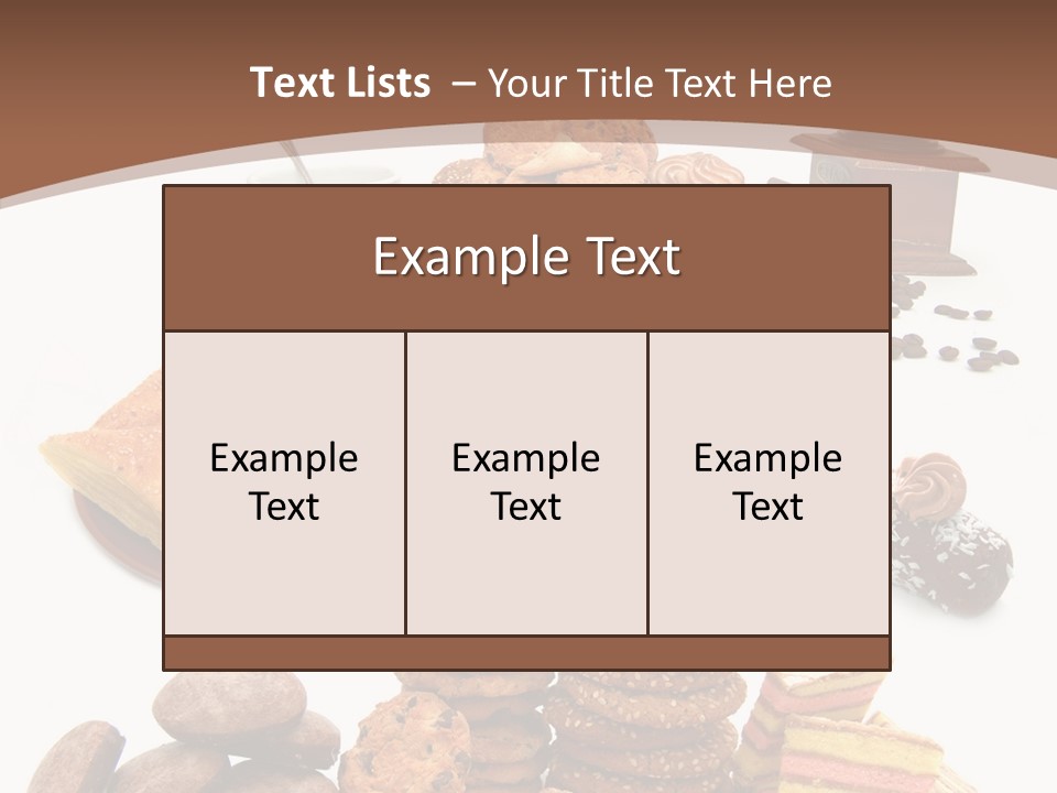 Warm Scattering Burn PowerPoint Template