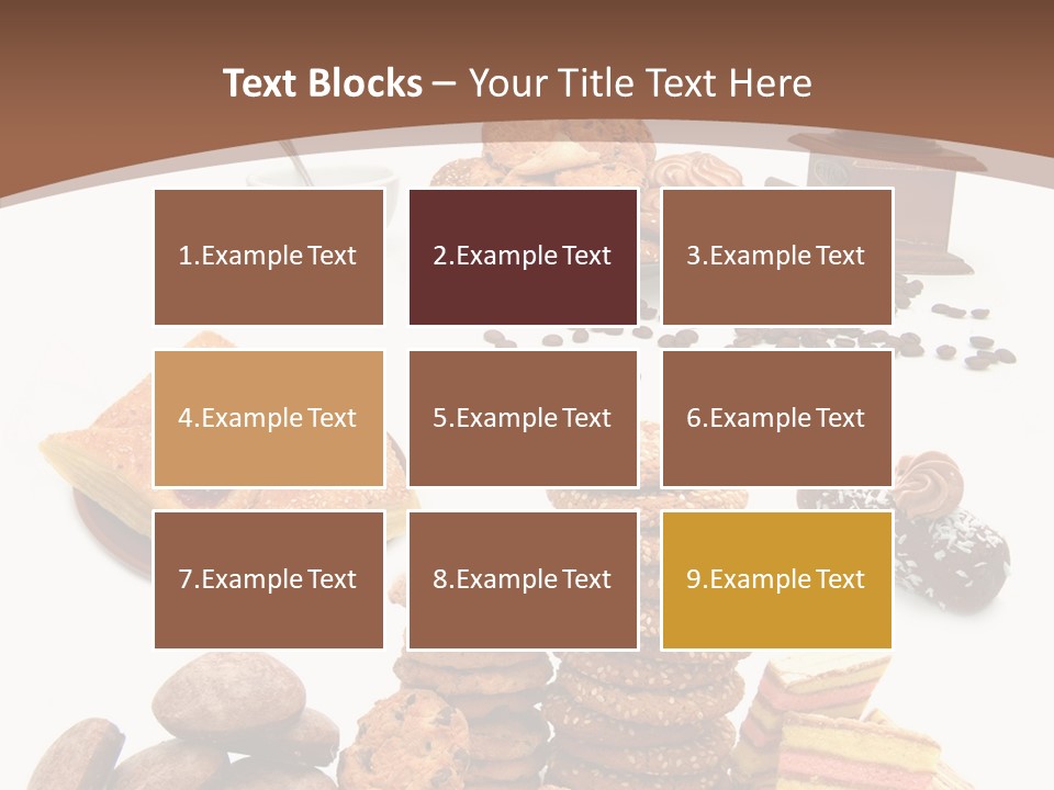 Warm Scattering Burn PowerPoint Template