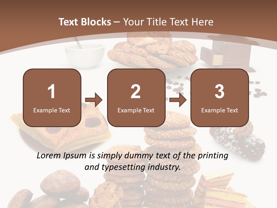 Warm Scattering Burn PowerPoint Template