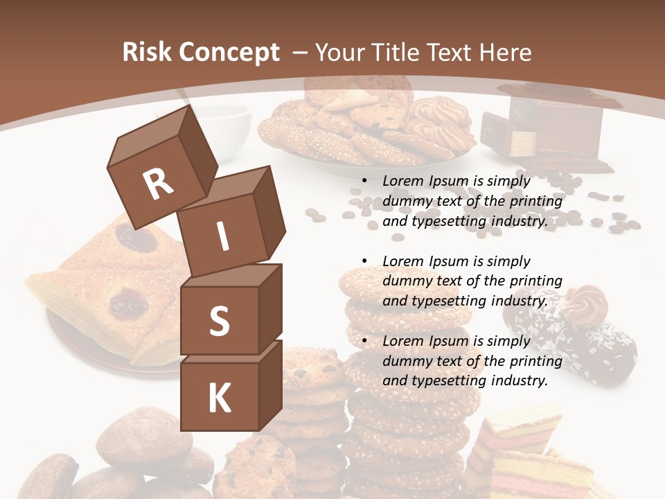 Warm Scattering Burn PowerPoint Template