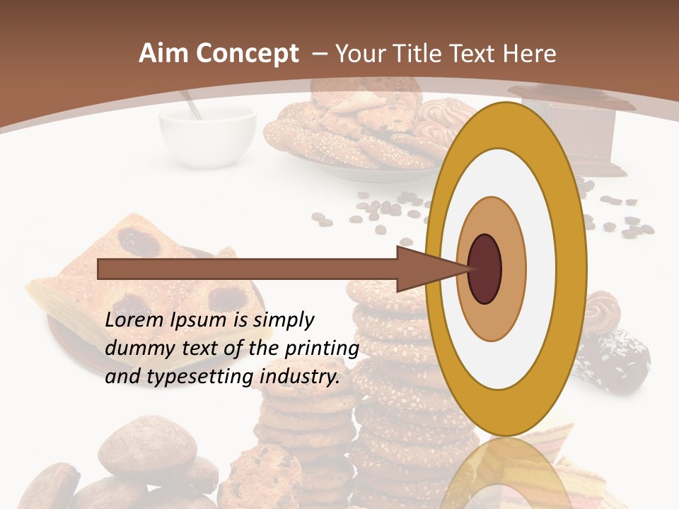 Warm Scattering Burn PowerPoint Template