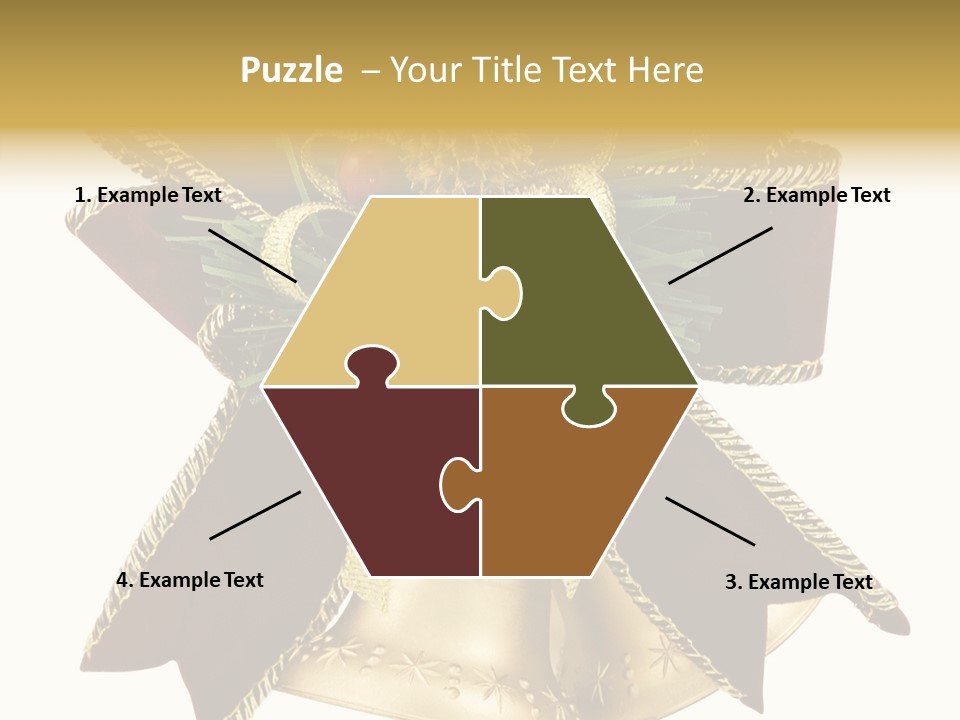 Gadget Ornament Tree PowerPoint Template