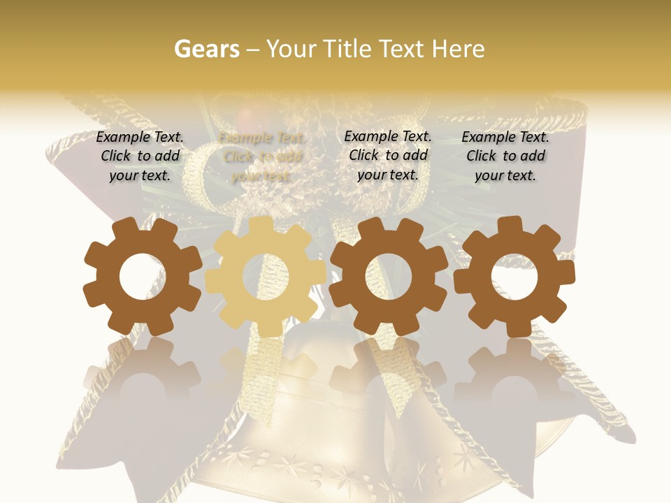 Gadget Ornament Tree PowerPoint Template