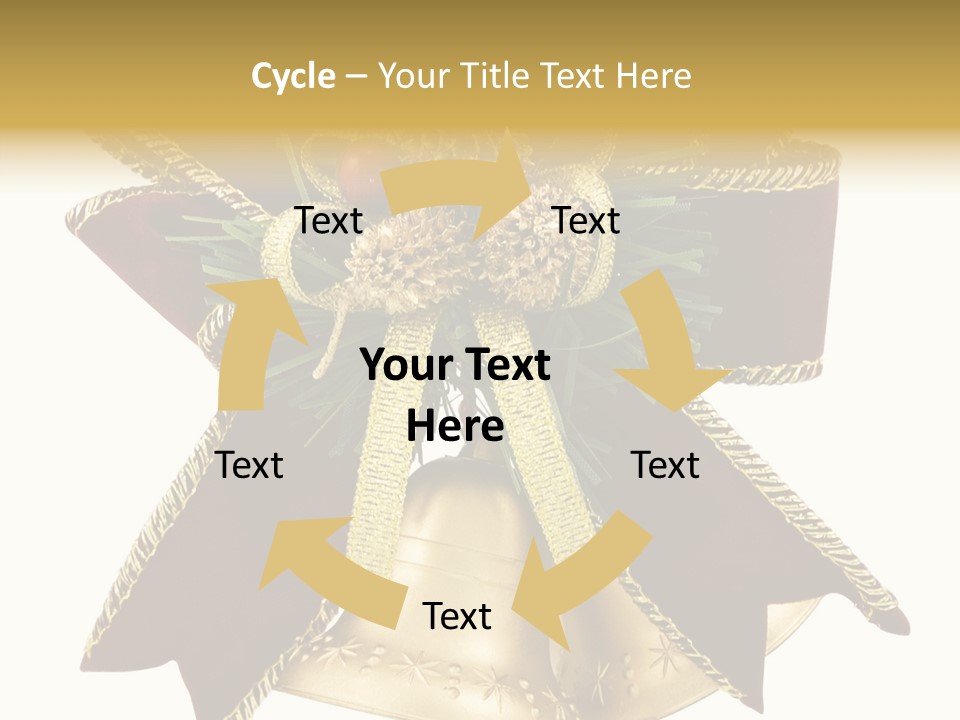 Gadget Ornament Tree PowerPoint Template
