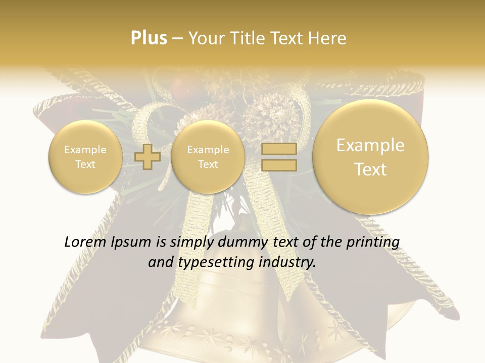Gadget Ornament Tree PowerPoint Template