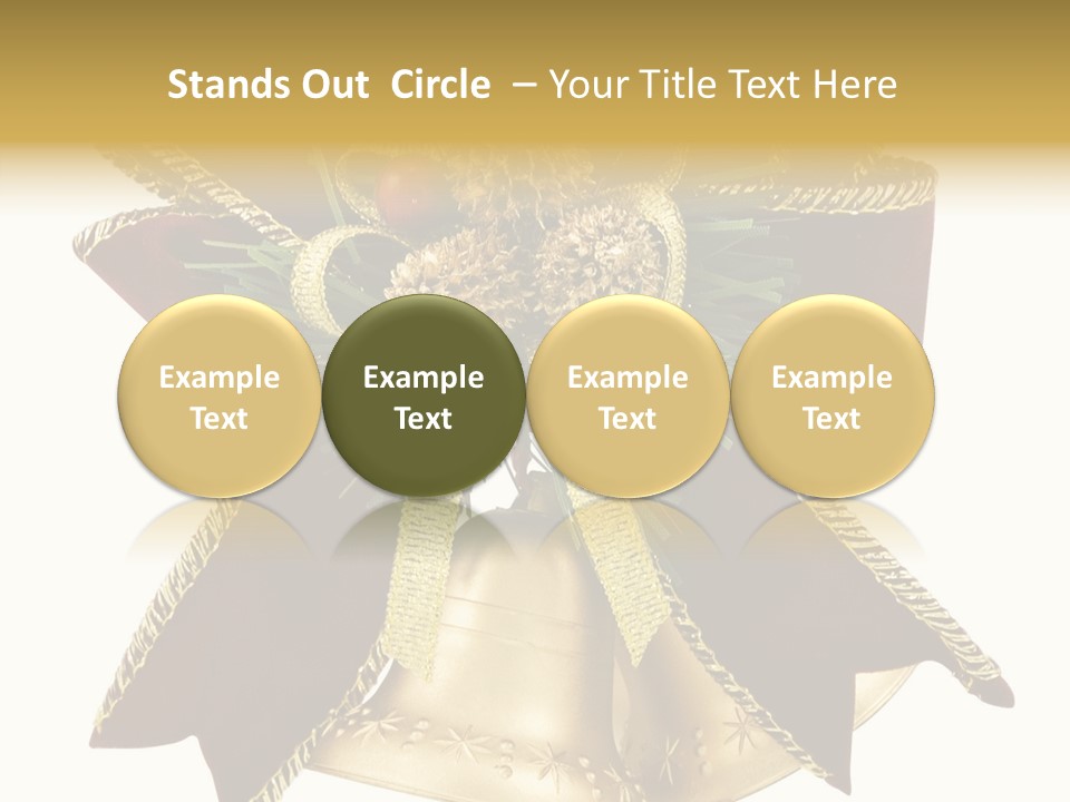 Gadget Ornament Tree PowerPoint Template