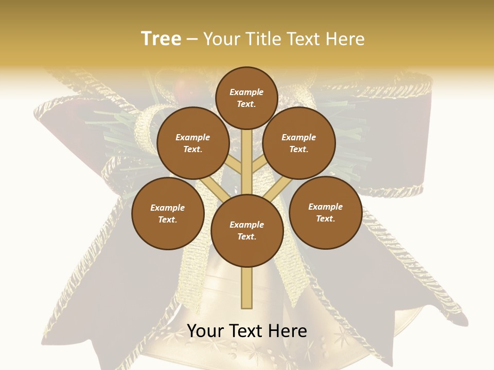 Gadget Ornament Tree PowerPoint Template