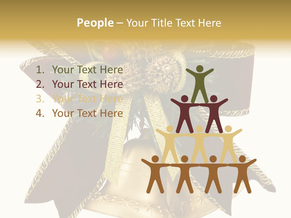 Gadget Ornament Tree PowerPoint Template