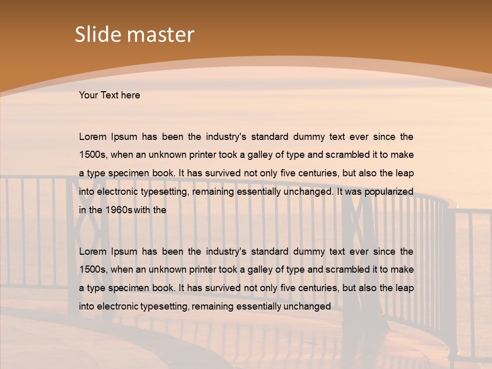 Luxury House Holidays PowerPoint Template