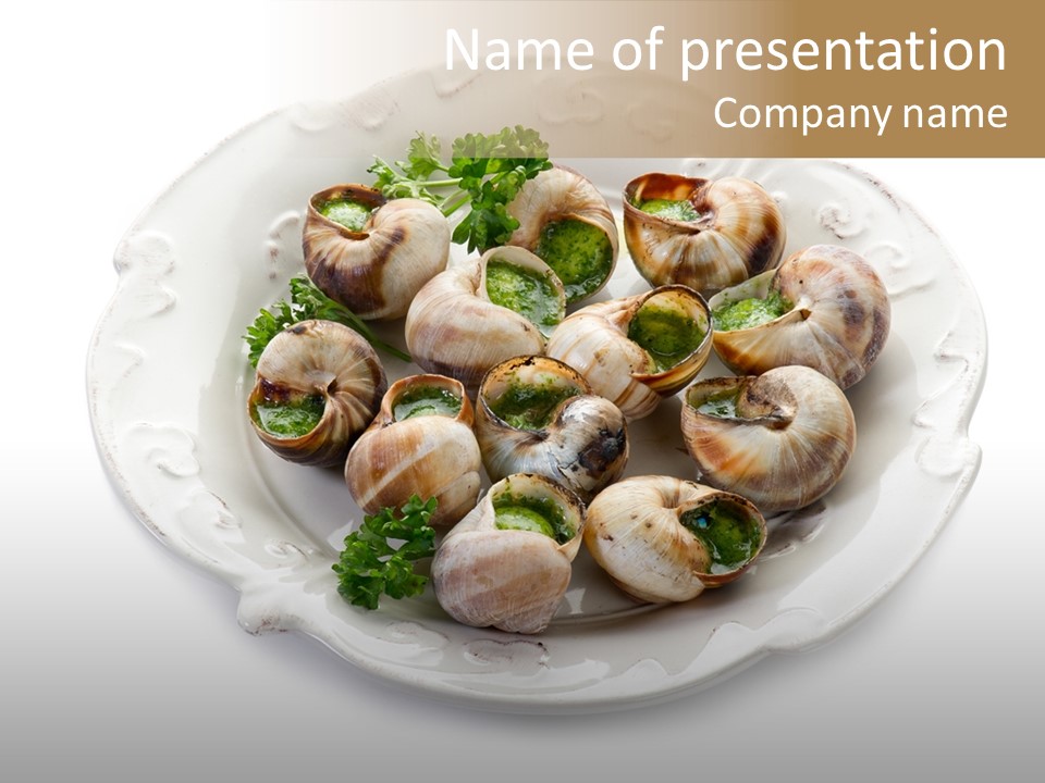 Cooking Lunch Appetizer PowerPoint Template