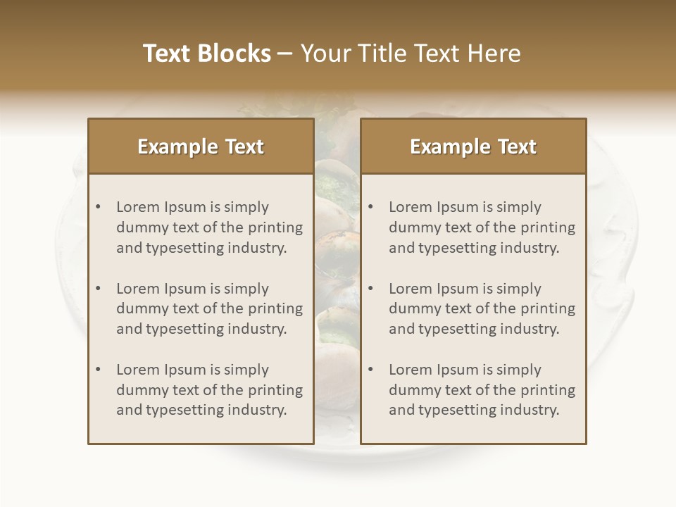 Cooking Lunch Appetizer PowerPoint Template