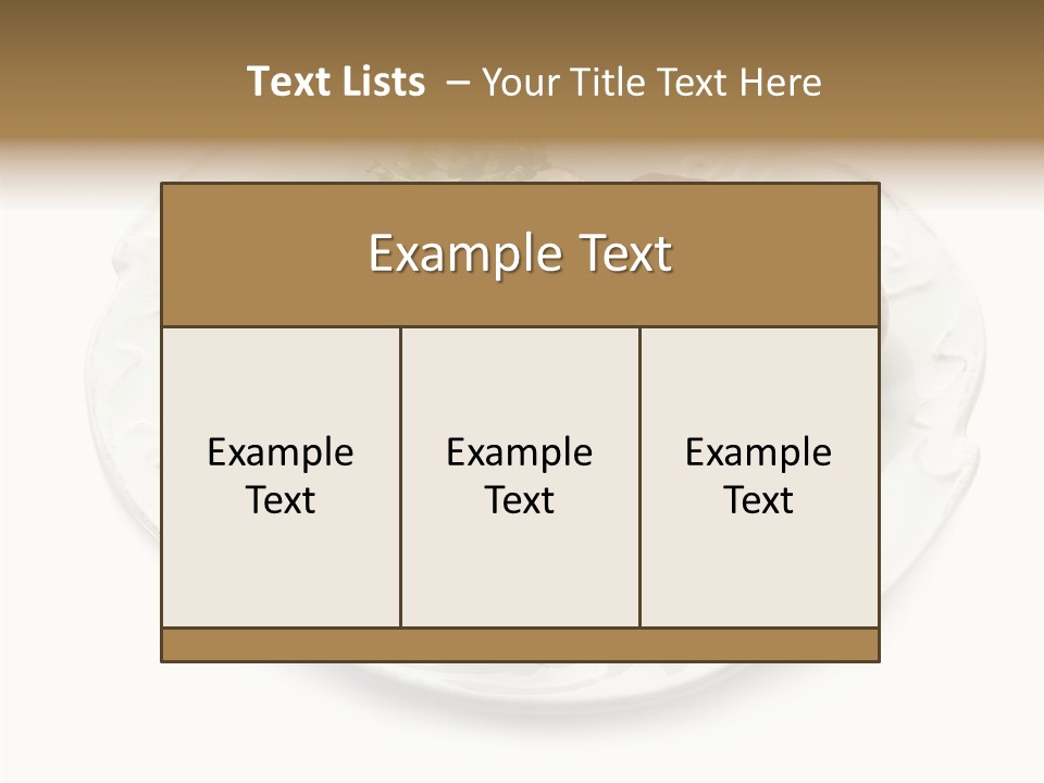 Cooking Lunch Appetizer PowerPoint Template