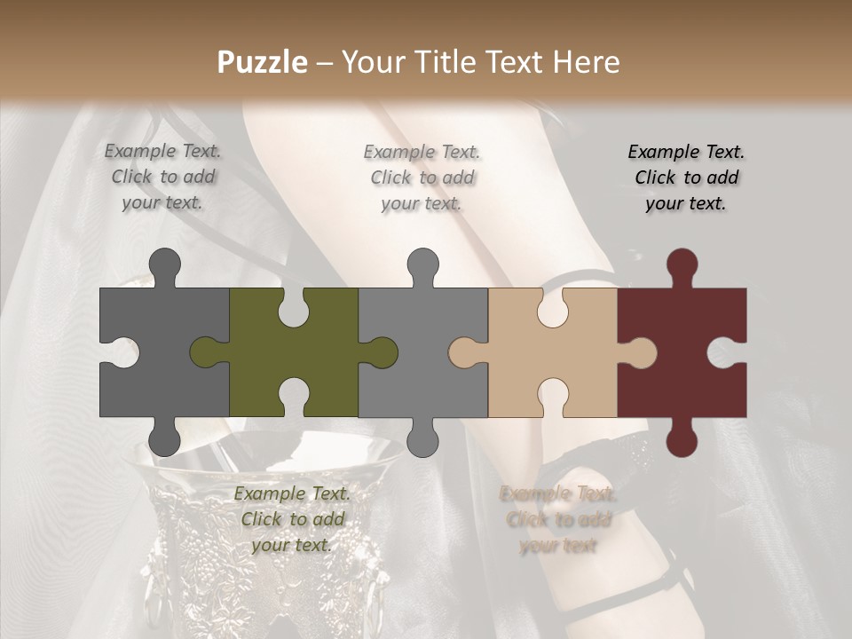 Lifestyles Celebration Skirt PowerPoint Template