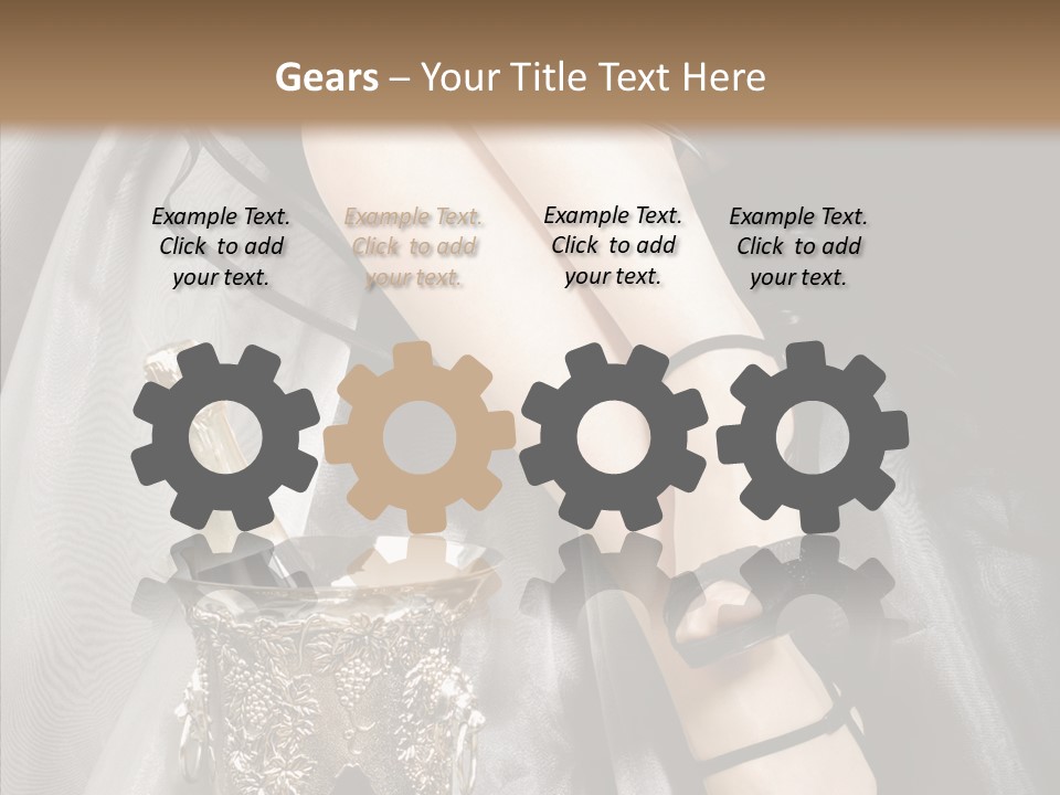 Lifestyles Celebration Skirt PowerPoint Template