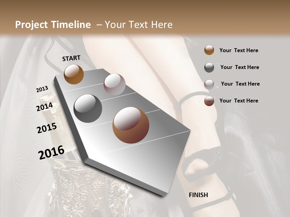 Lifestyles Celebration Skirt PowerPoint Template