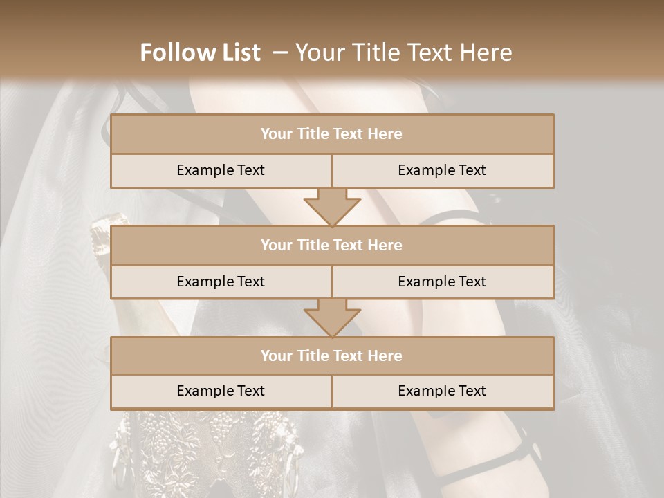 Lifestyles Celebration Skirt PowerPoint Template