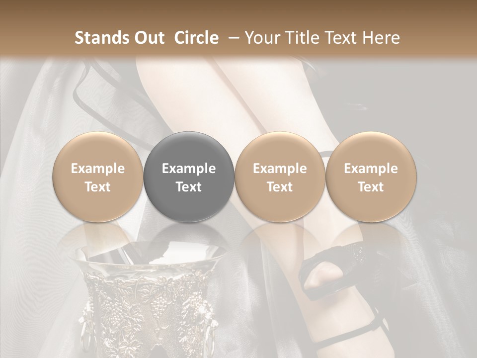 Lifestyles Celebration Skirt PowerPoint Template