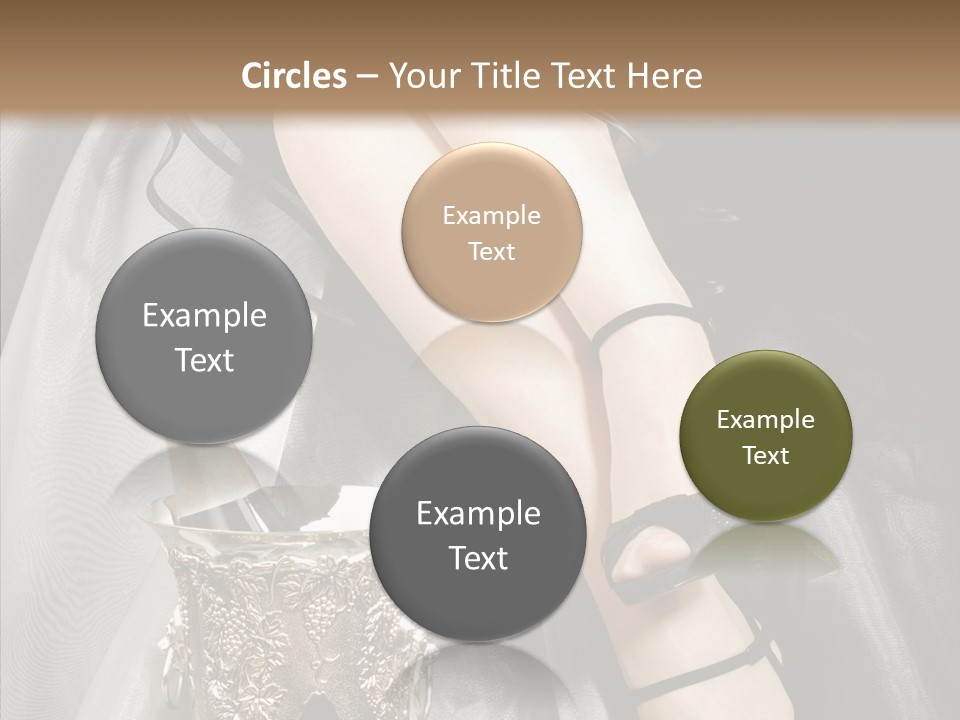 Lifestyles Celebration Skirt PowerPoint Template