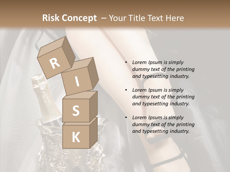 Lifestyles Celebration Skirt PowerPoint Template